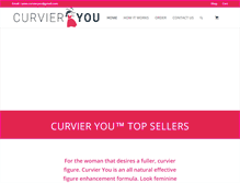 Tablet Screenshot of curvieryou.com